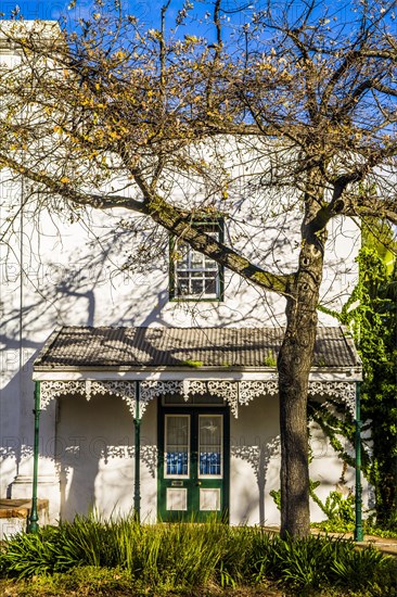 Stellenbosch with intact historic old town