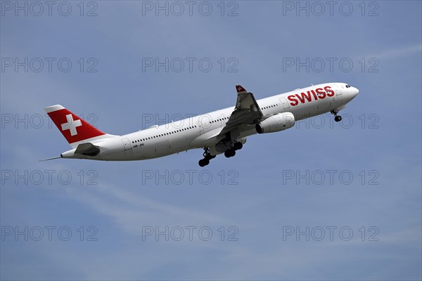 Flugzeug Swiss