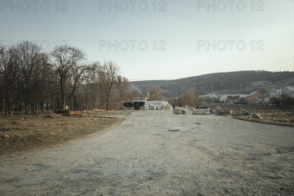 Roadblock in Solochiv