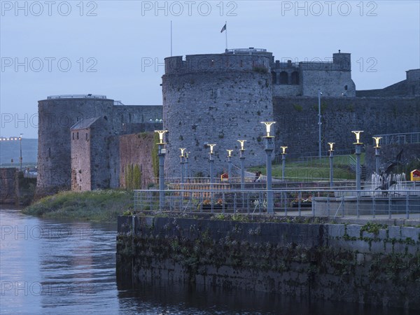King John's Castle is a 13th century castle on King's Island on the River Shannon in Limerick