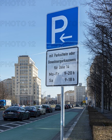 Paid parking in Berlin Mitte