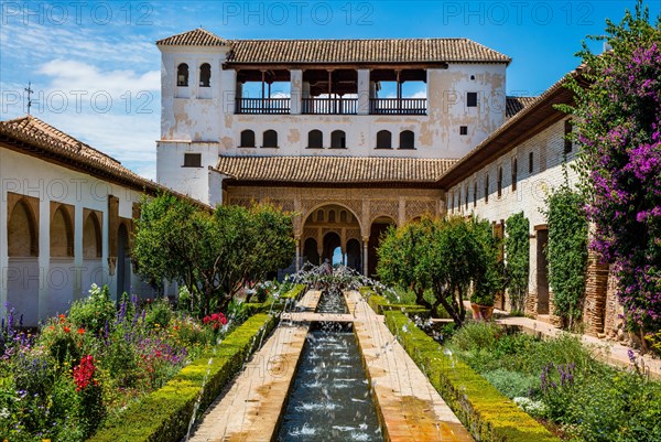 Courtyard of the irrigation canal