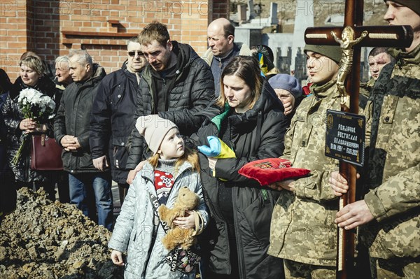 Burial of Oleg Yashchishin