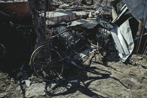 Cleaning up the ruins of the Bohunia residential neighbourhood