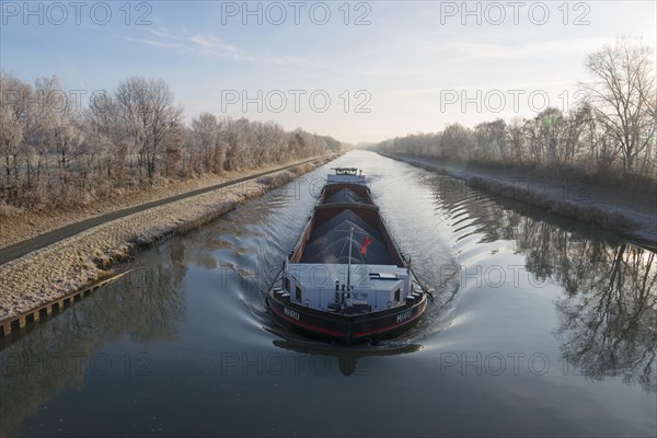 Ship on the Mittelland Canal