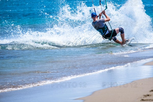 Windsurfer in action