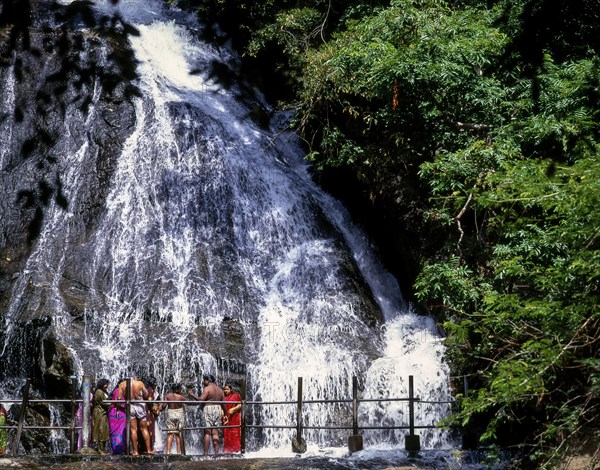 Kovai Kutralam water falls near Coimbatore