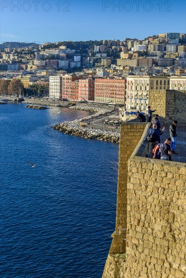 Castel dell'Ovo castle wall