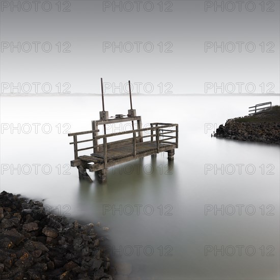 Old tide gate in the Rantum Basin on Sylt