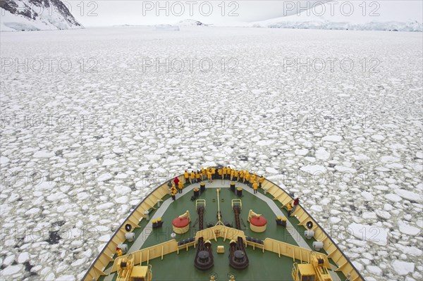 Icebreaker Kapitan Chlebnikow with tourists