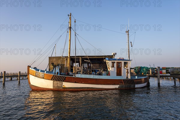 Old fishing boat in Kloster