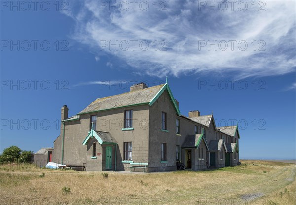 Old pilot cottages near the coast