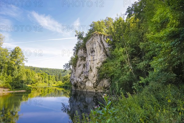 Amalienfelsen mit Inschrift