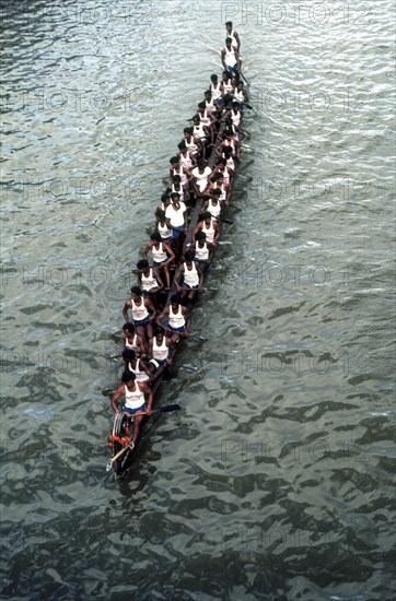 Boat race in Payippad near Haripad Kerala