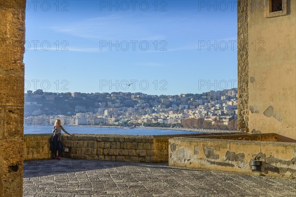 Castle wall Castel dell'Ovo