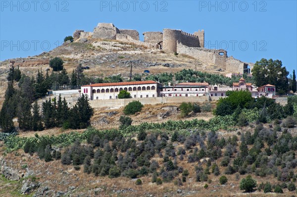 Larissa Castle and Agia Marina Monastery