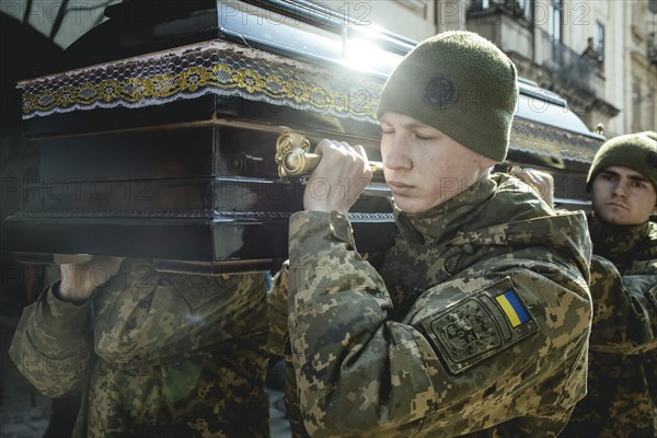 Funeral of Oleg Yashchishin