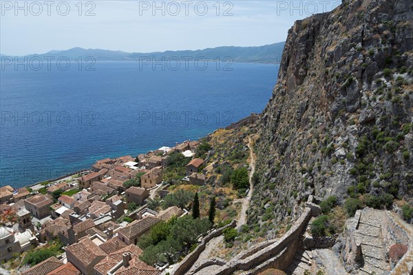 View from Upper Town to Lower Town