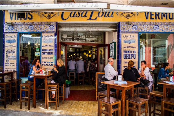 Traditional tapas bar