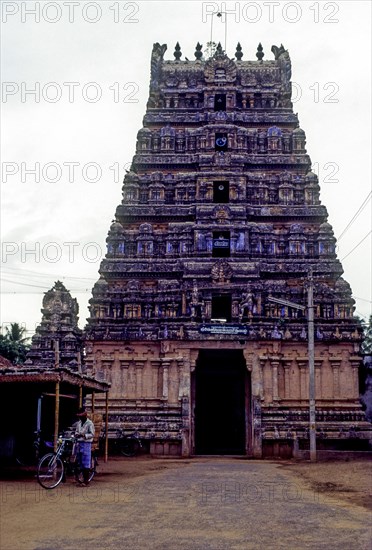 The Agniswarar temple in Kanjanur near Kumbakonam