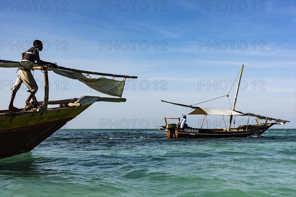 Fischerboote vor Nungwi