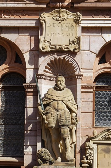Sculpture of Count Palatine Louis VI 1539