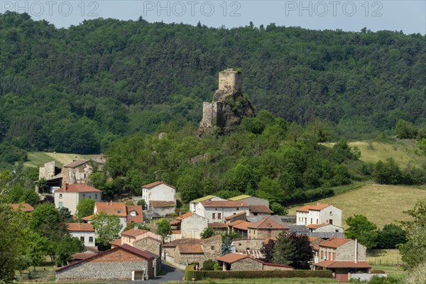 Laroche-Faugere castle. Â Bournoncle Saint Pierre near Brioude city