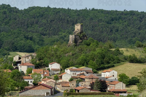 Laroche-Faugere castle. Â Bournoncle Saint Pierre near Brioude city