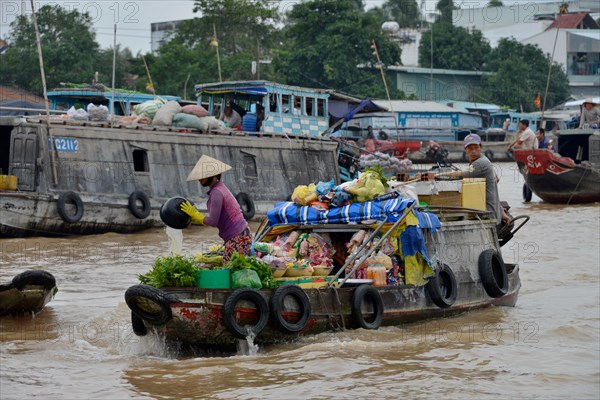 Cai Rang Floating Market