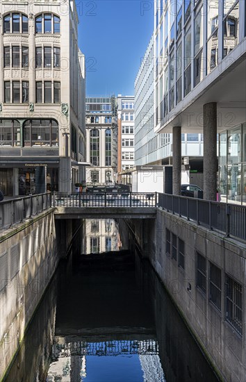 Residential and commercial buildings on Alsterfleet