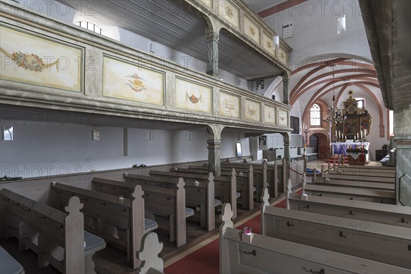 Interior of St Matthew's Church