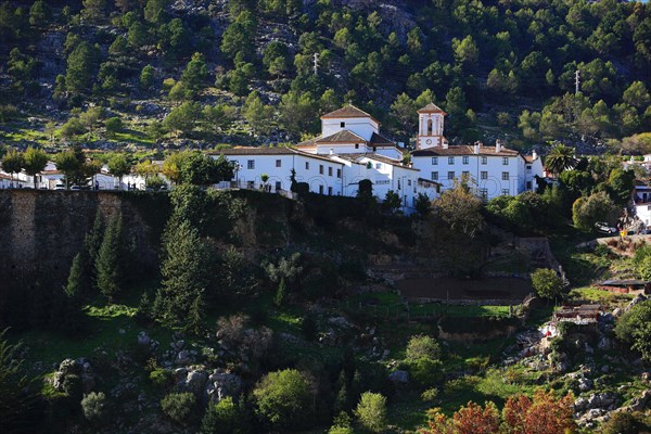 Town of Grazalema in the province of Cadiz