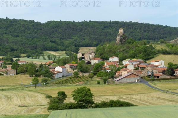 Laroche-Faugere castle. Â Bournoncle Saint Pierre near Brioude city