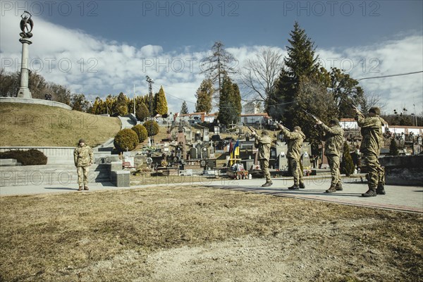 Burial of Oleg Yashchishin