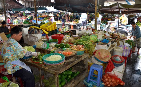 Vegetable stall