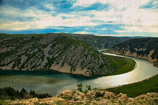 River landscape Zermanja