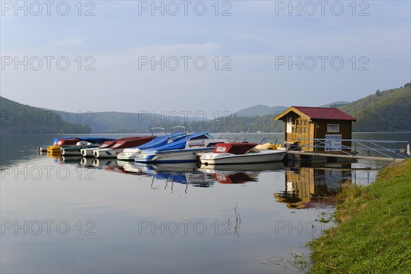 Boat rental at the Edersee