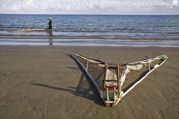 Push net used to catch Milkfish