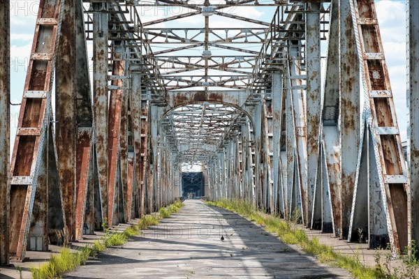 Road bridge in Tczew on the lower Vistula