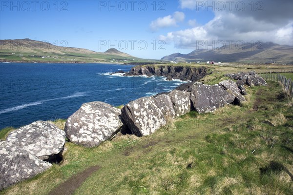 Beautiful landscape at Ballydavid in the West Kerry Gaeltacht