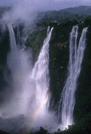 Beautiful view of Jog Falls