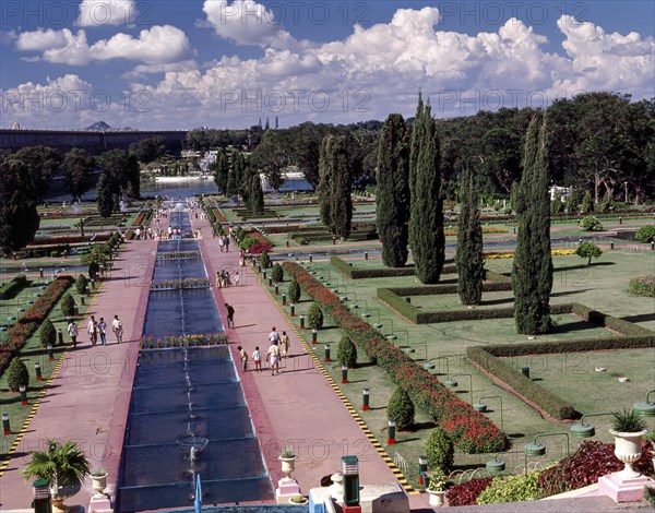 Brindavan Gardens in Mysuru or Mysore