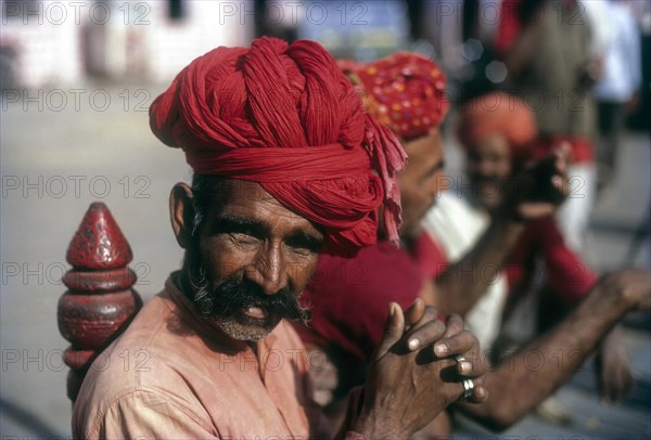 Railway porter in Jaipur