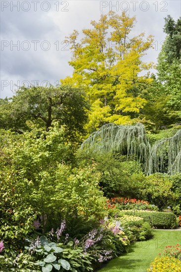 Butchart garden on Victoria island