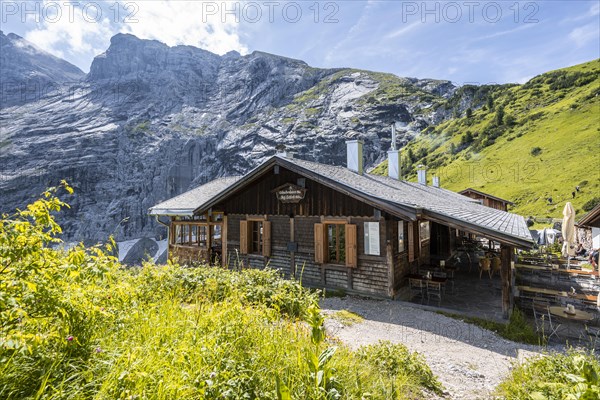 Hut in the mountains