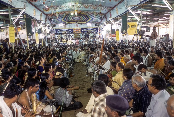 Thyagaraja Aradhana in Thiruvaiyaru near Thanjavur