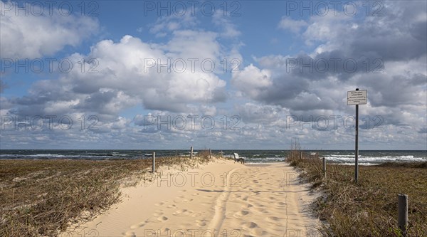 Strand und Ostsee bei Baabe