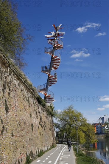 Berblinger Tower in honour of the tailor of Ulm