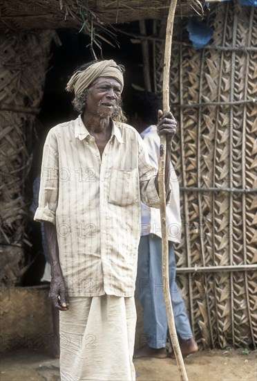 A Kurumba Tribal man