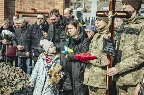 Burial of Oleg Yashchishin